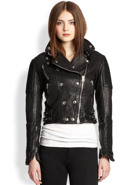 burberry leather jacket second hand|Burberry lightweight jacket women.